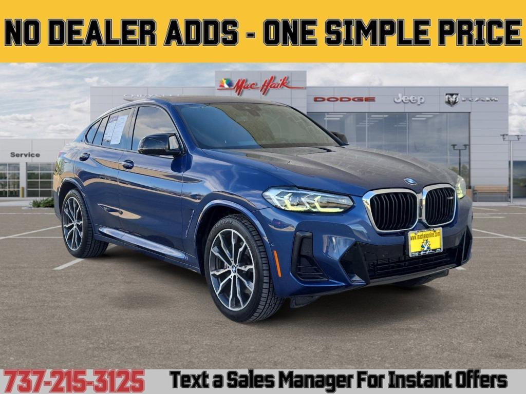 used 2022 BMW X4 car, priced at $41,987