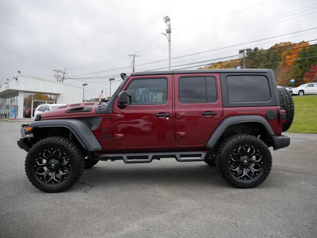 used 2021 Jeep Wrangler Unlimited car, priced at $35,295