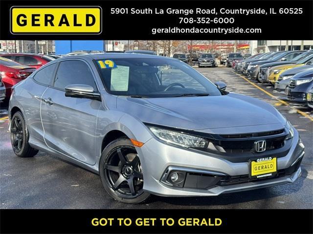used 2019 Honda Civic car, priced at $20,333