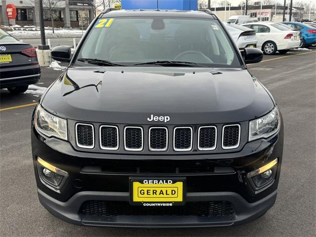used 2021 Jeep Compass car, priced at $14,133