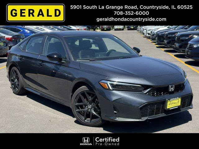 used 2025 Honda Civic Hybrid car, priced at $29,933