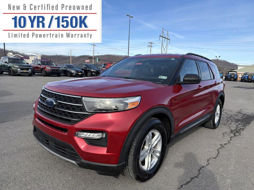 used 2020 Ford Explorer car, priced at $20,999