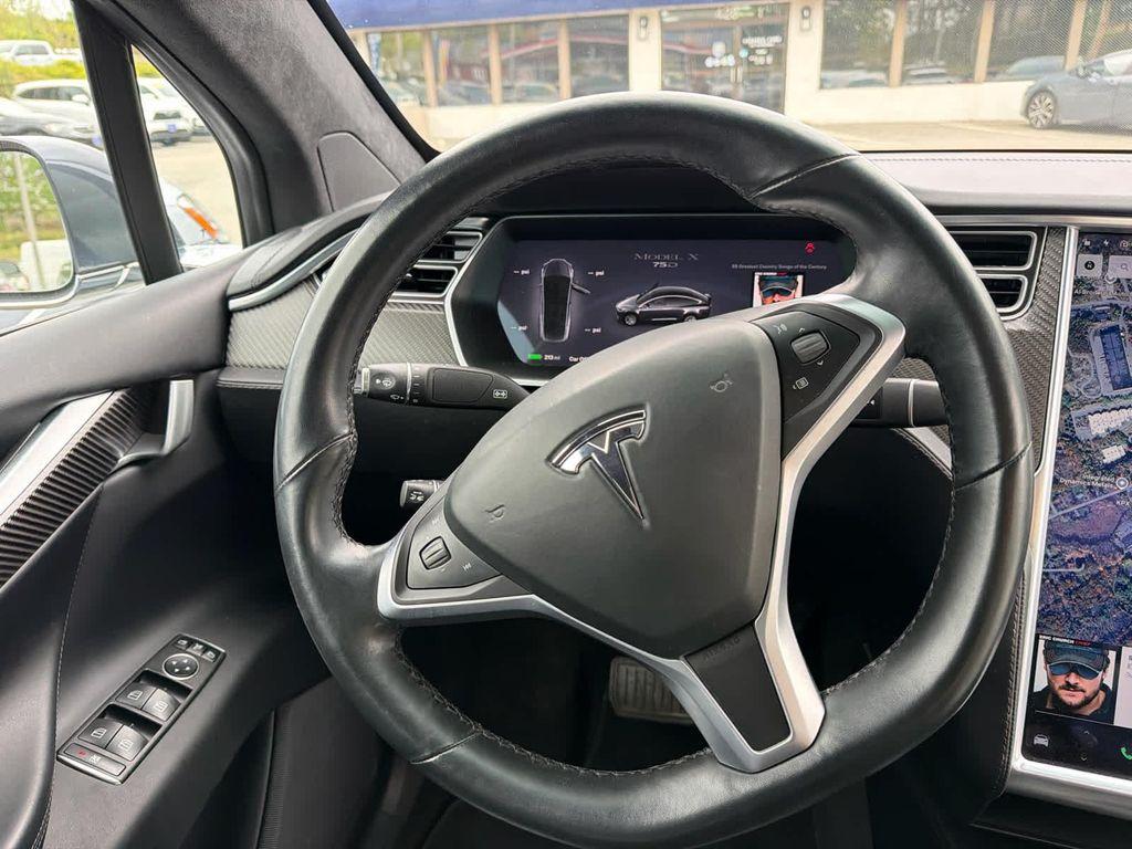 used 2017 Tesla Model X car, priced at $21,526