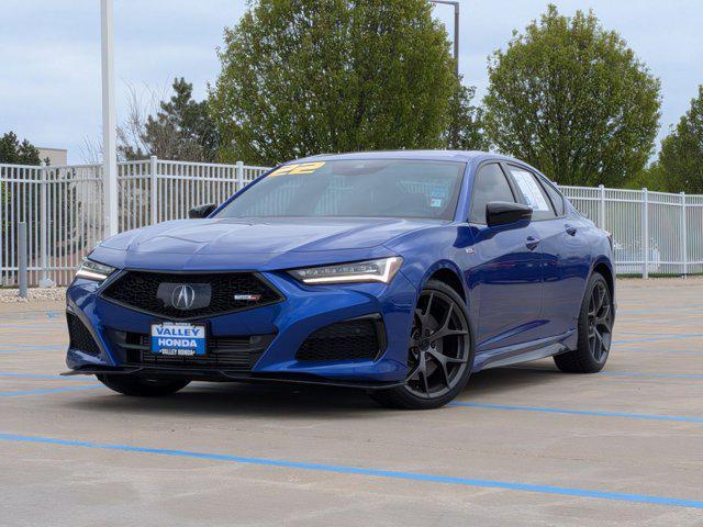 used 2022 Acura TLX car, priced at $45,407