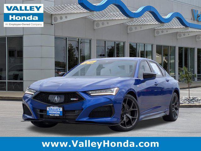 used 2022 Acura TLX car, priced at $45,407