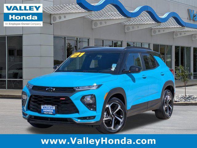 used 2021 Chevrolet TrailBlazer car, priced at $19,407