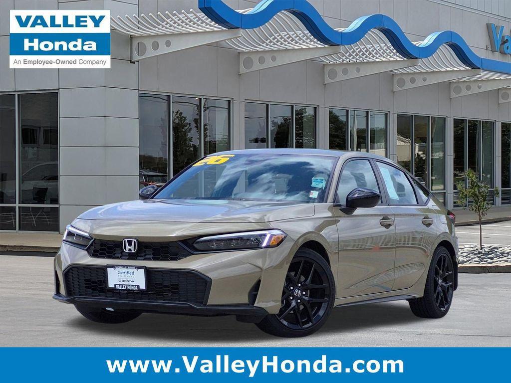 used 2026 Honda Civic car, priced at $27,407