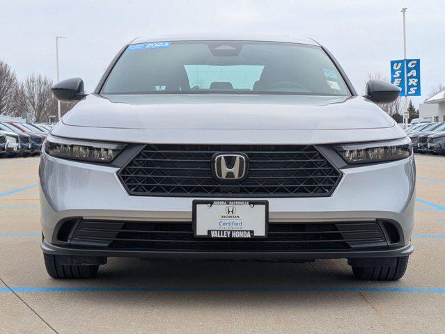 used 2023 Honda Accord Hybrid car, priced at $27,995