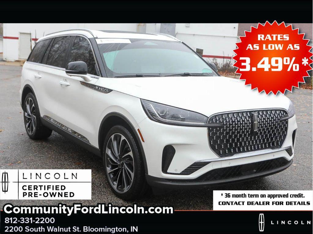 used 2025 Lincoln Aviator car