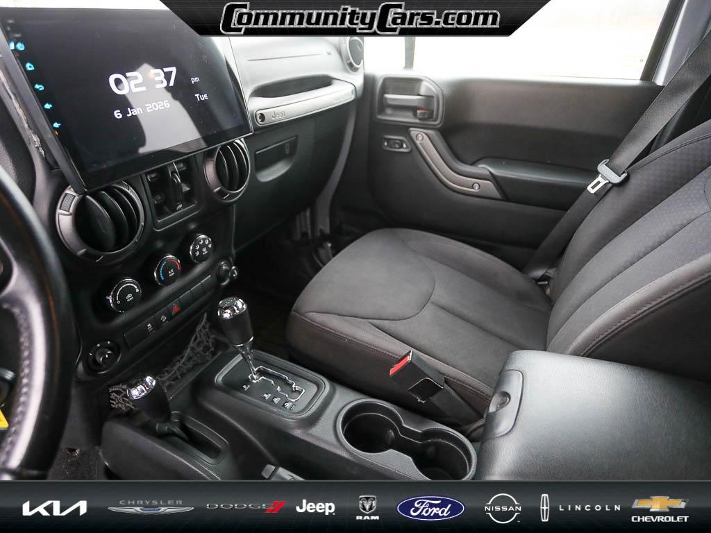 used 2016 Jeep Wrangler Unlimited car, priced at $13,000