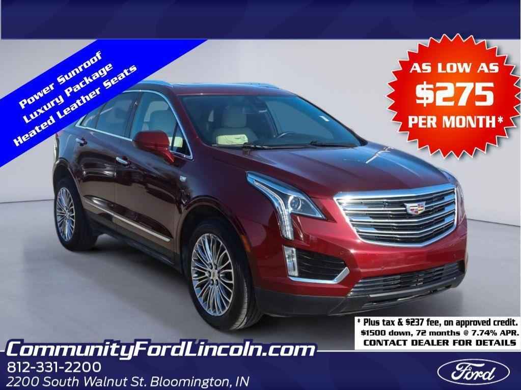 used 2018 Cadillac XT5 car, priced at $15,000