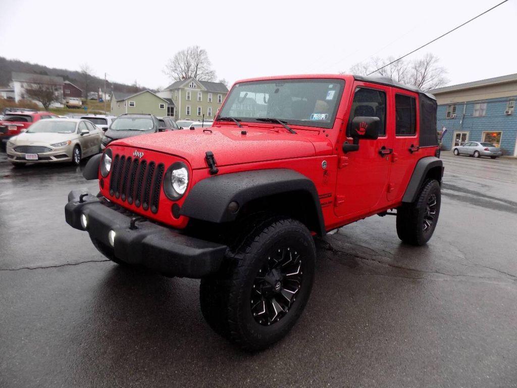 used 2017 Jeep Wrangler Unlimited car, priced at $15,995