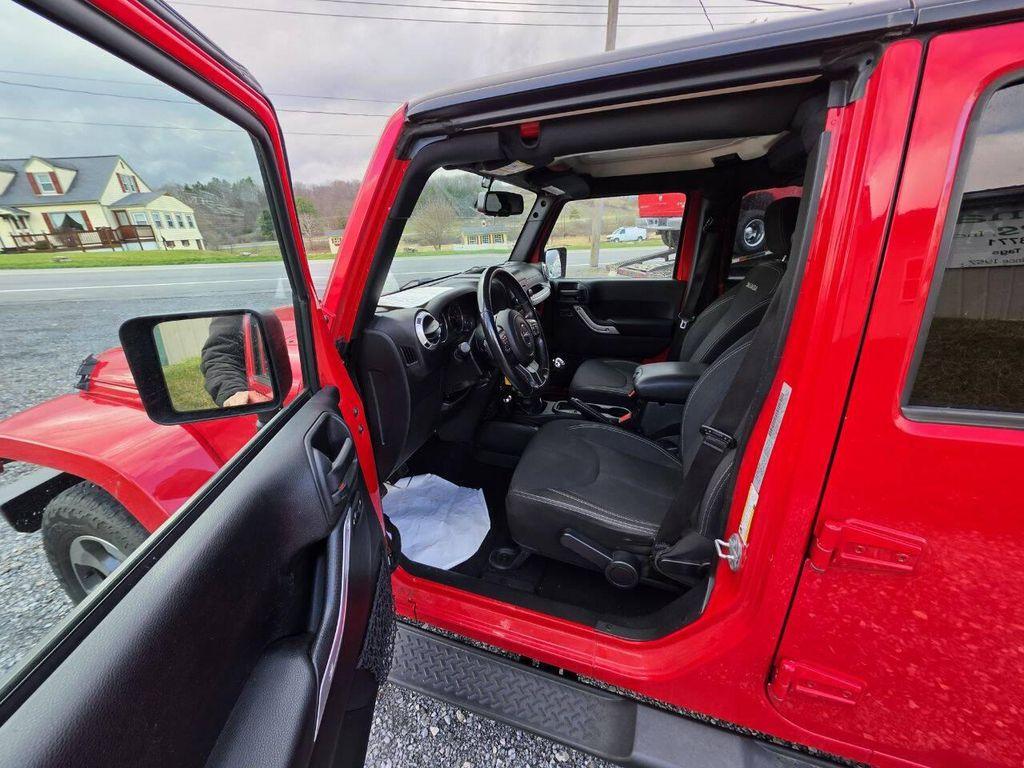 used 2016 Jeep Wrangler Unlimited car, priced at $13,495