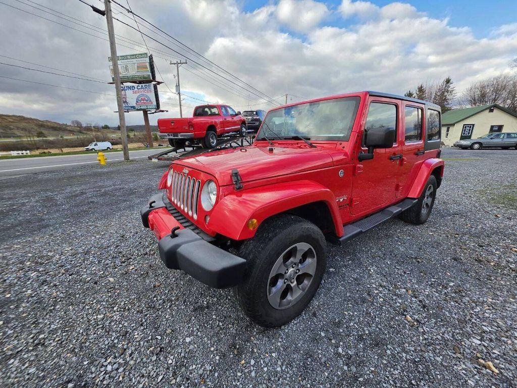 used 2016 Jeep Wrangler Unlimited car, priced at $13,495