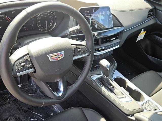 new 2025 Cadillac CT4 car, priced at $36,540