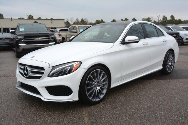 used 2018 Mercedes-Benz C-Class car, priced at $22,880
