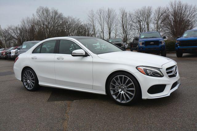 used 2018 Mercedes-Benz C-Class car, priced at $22,880