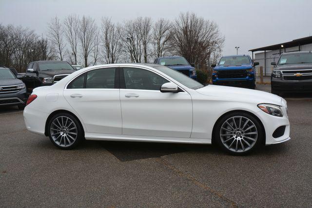 used 2018 Mercedes-Benz C-Class car, priced at $22,880