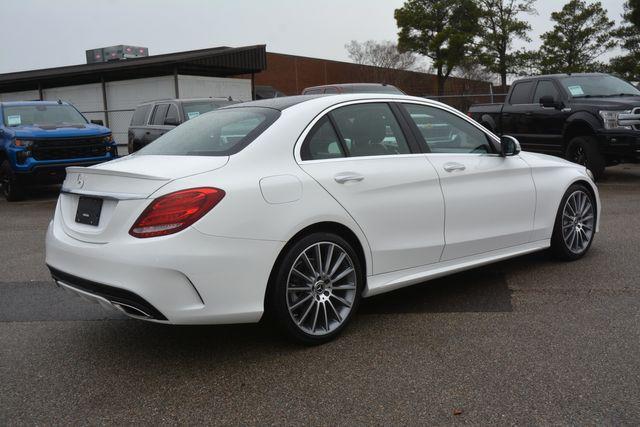 used 2018 Mercedes-Benz C-Class car, priced at $22,880