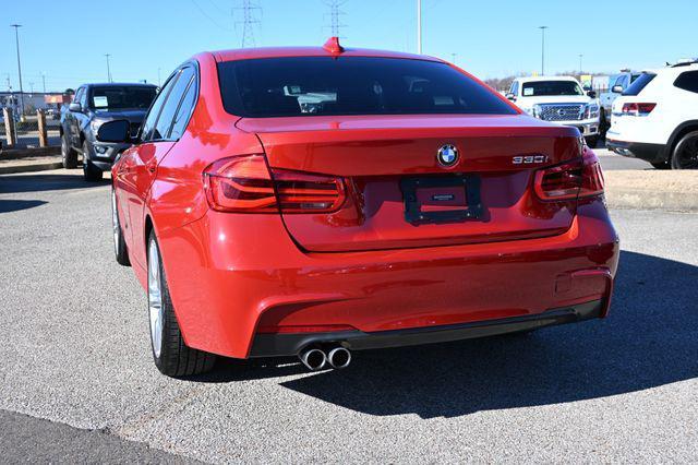 used 2018 BMW 330 car, priced at $19,750