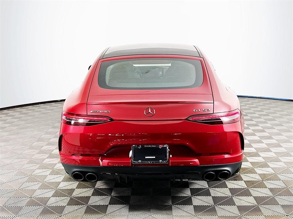 new 2026 Mercedes-Benz AMG GT 53 car, priced at $136,055