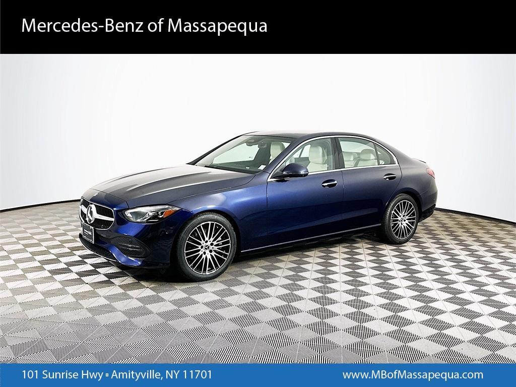 used 2023 Mercedes-Benz C-Class car, priced at $35,500