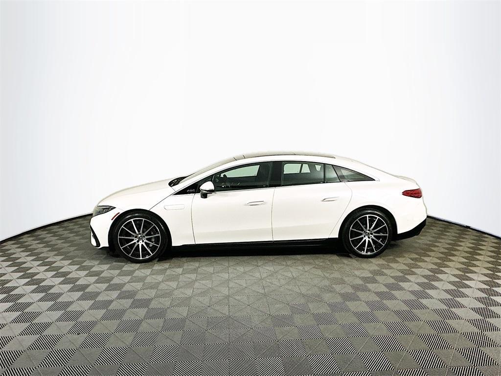 used 2022 Mercedes-Benz EQS 580 car, priced at $55,000