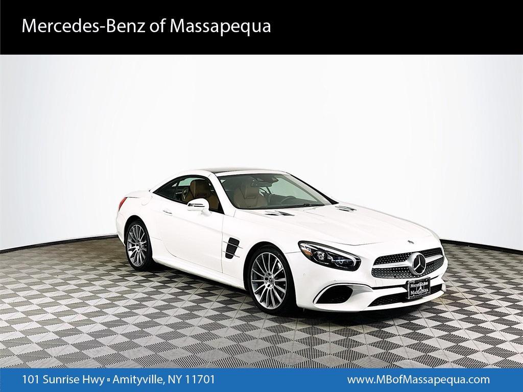 used 2019 Mercedes-Benz SL 550 car, priced at $60,000