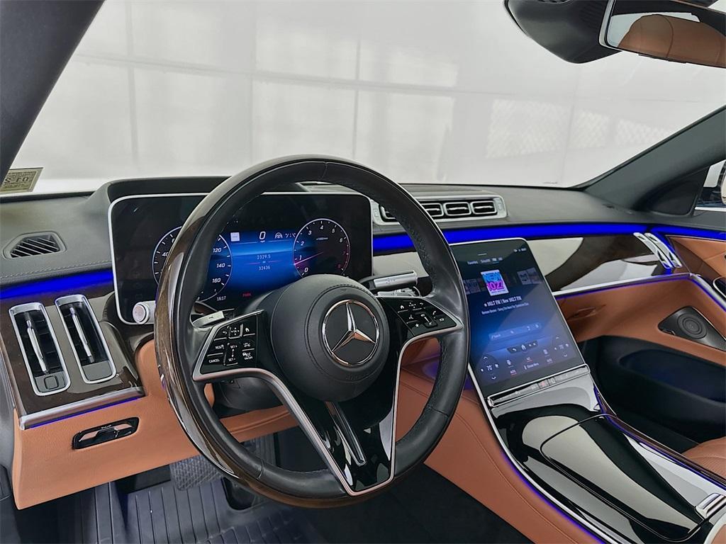 used 2022 Mercedes-Benz S-Class car, priced at $73,500