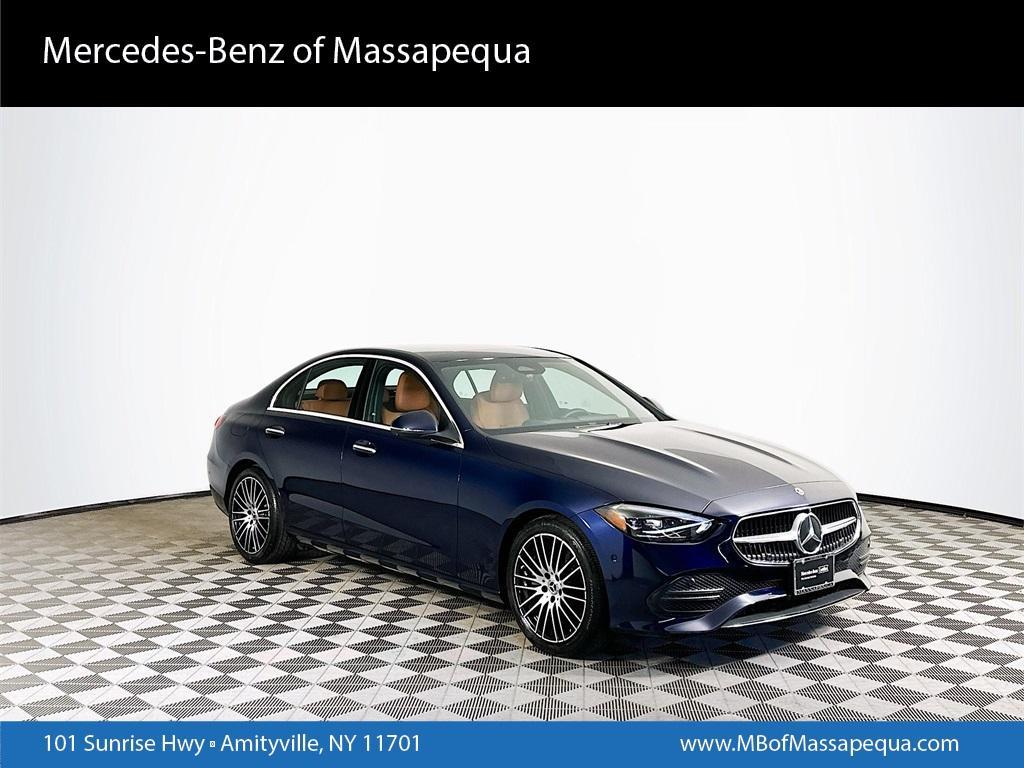 used 2023 Mercedes-Benz C-Class car, priced at $37,000