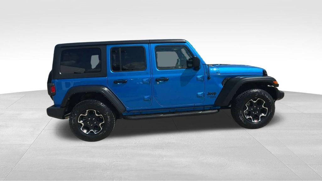 used 2021 Jeep Wrangler Unlimited car, priced at $31,412