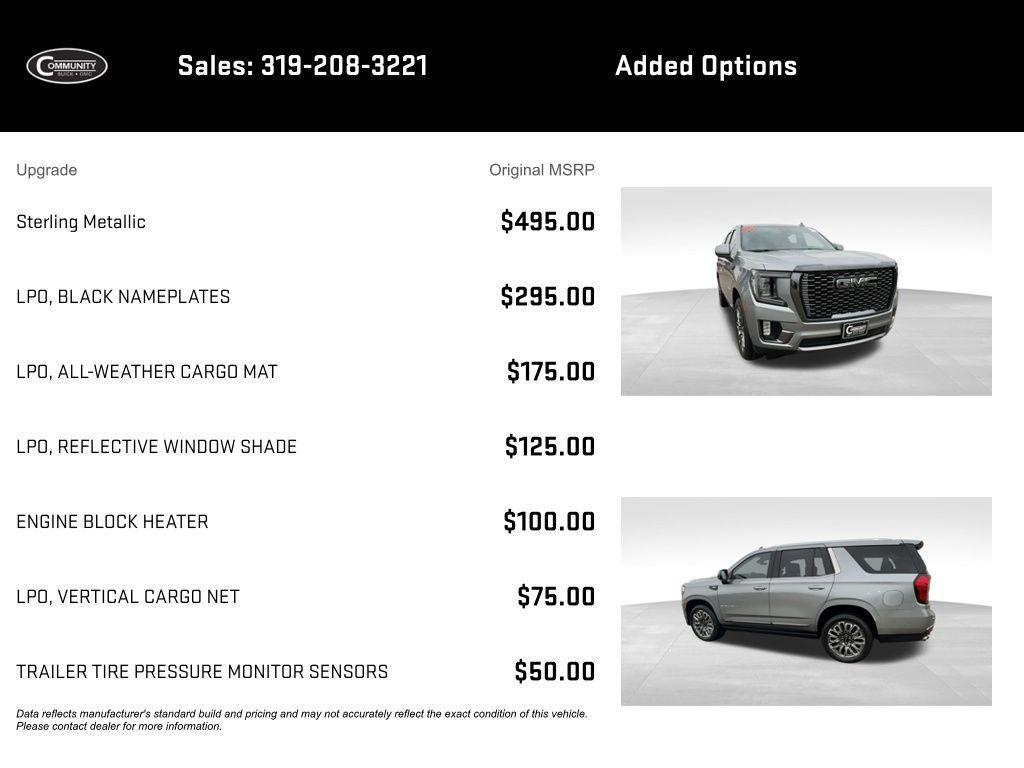 used 2024 GMC Yukon car, priced at $77,809