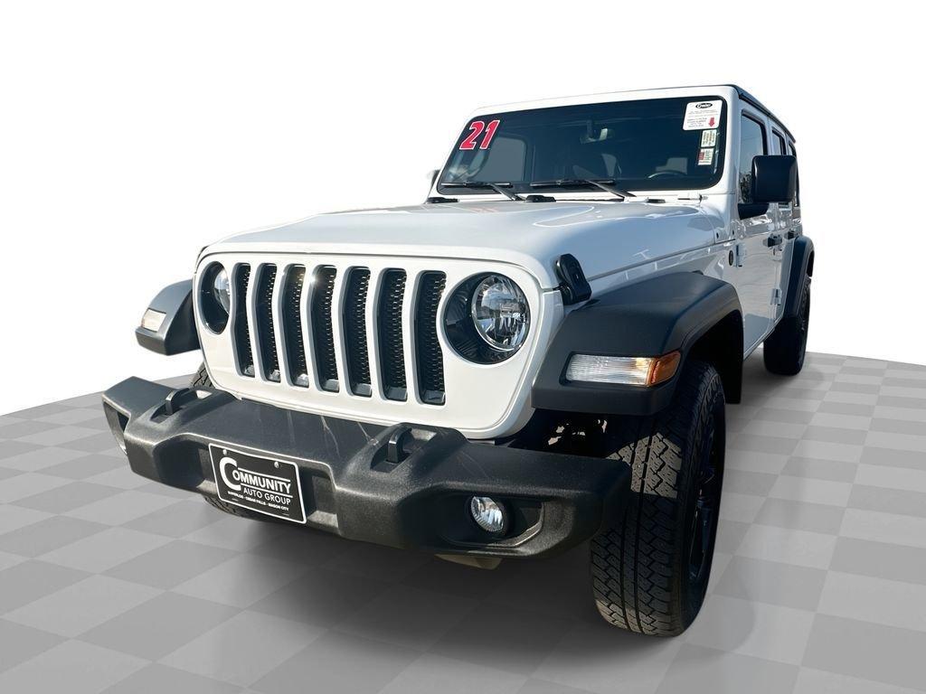 used 2021 Jeep Wrangler Unlimited car, priced at $28,297