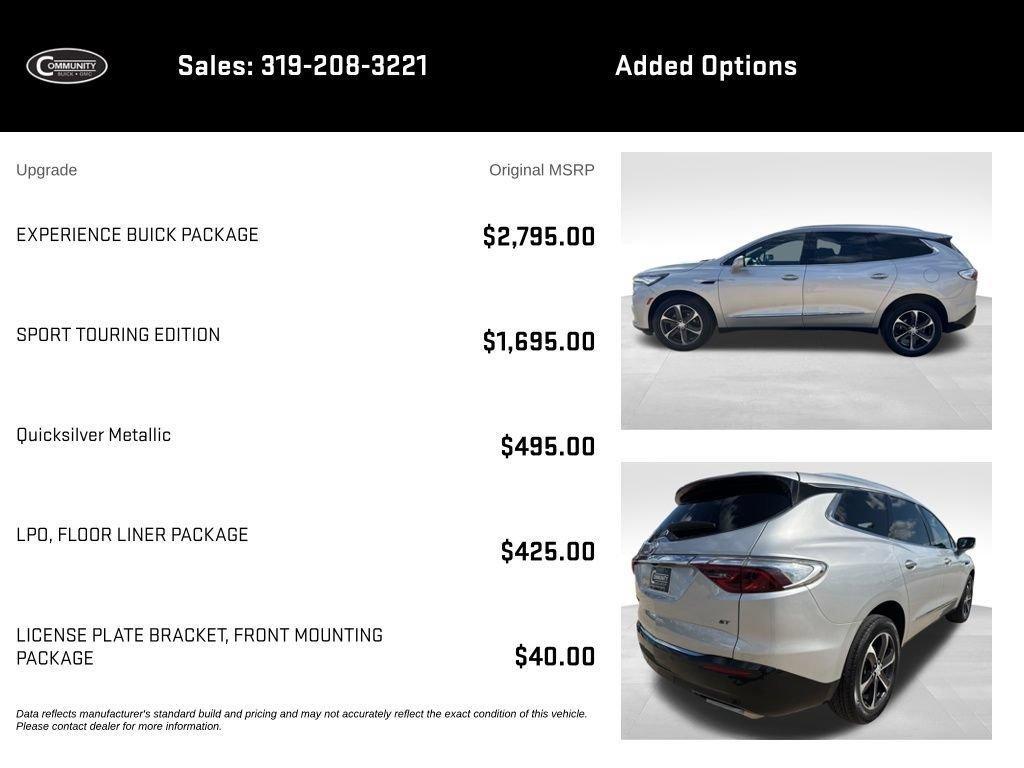 used 2022 Buick Enclave car, priced at $32,041