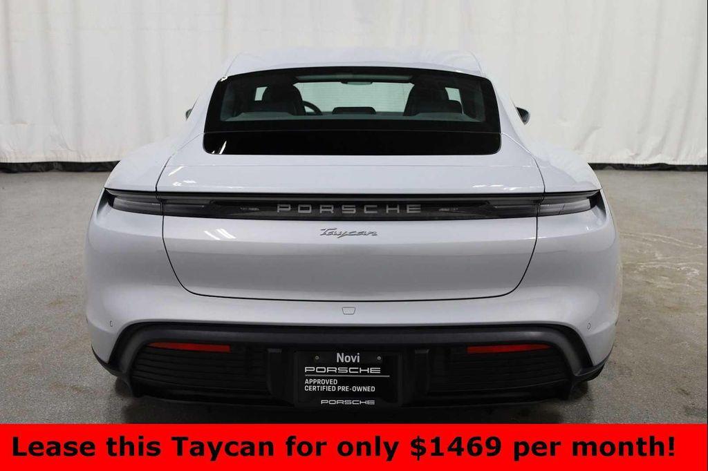 used 2025 Porsche Taycan car, priced at $92,495