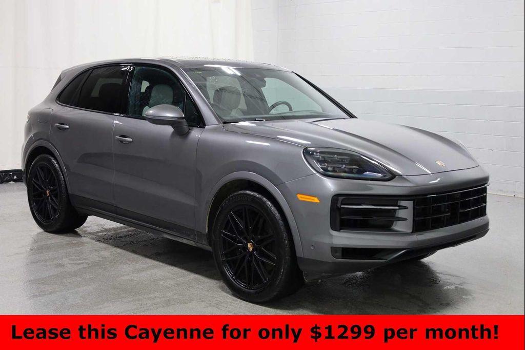 used 2025 Porsche Cayenne car, priced at $89,325