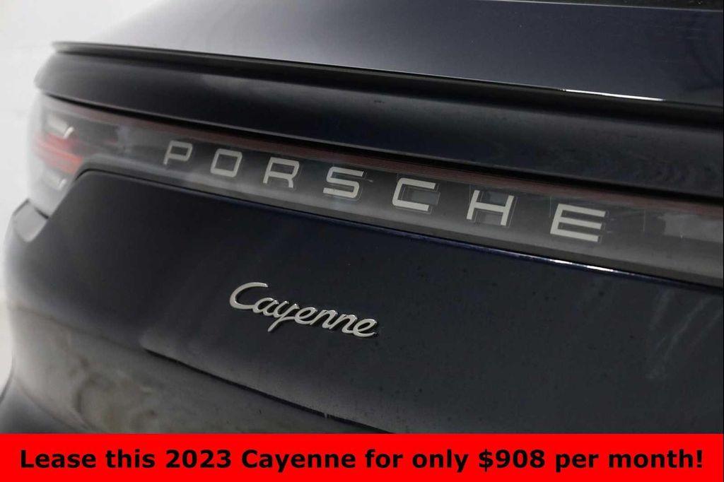 used 2023 Porsche Cayenne car, priced at $68,495