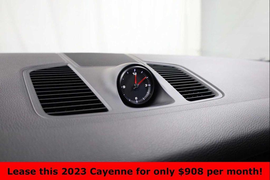 used 2023 Porsche Cayenne car, priced at $68,495