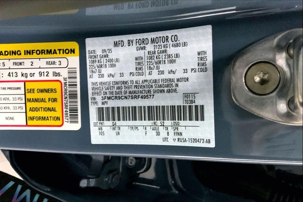 new 2025 Ford Bronco Sport car, priced at $37,426