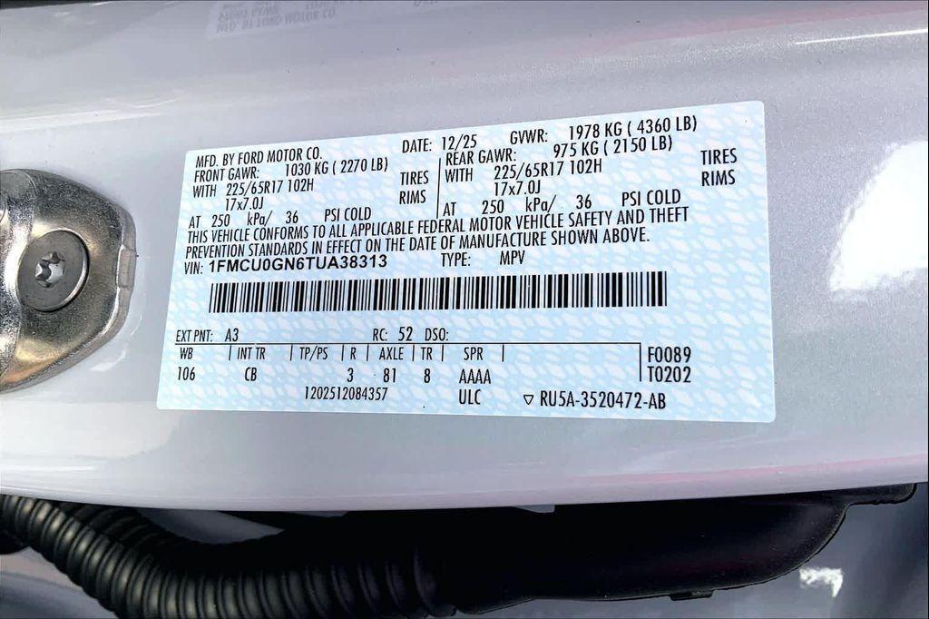 new 2026 Ford Escape car, priced at $26,488