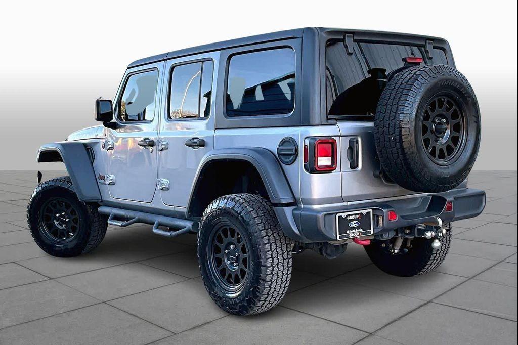 used 2020 Jeep Wrangler Unlimited car, priced at $27,385