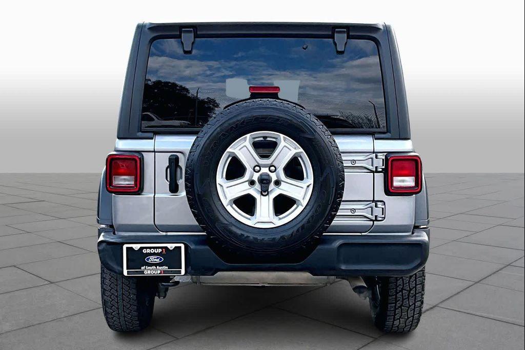 used 2021 Jeep Wrangler Unlimited car, priced at $19,985