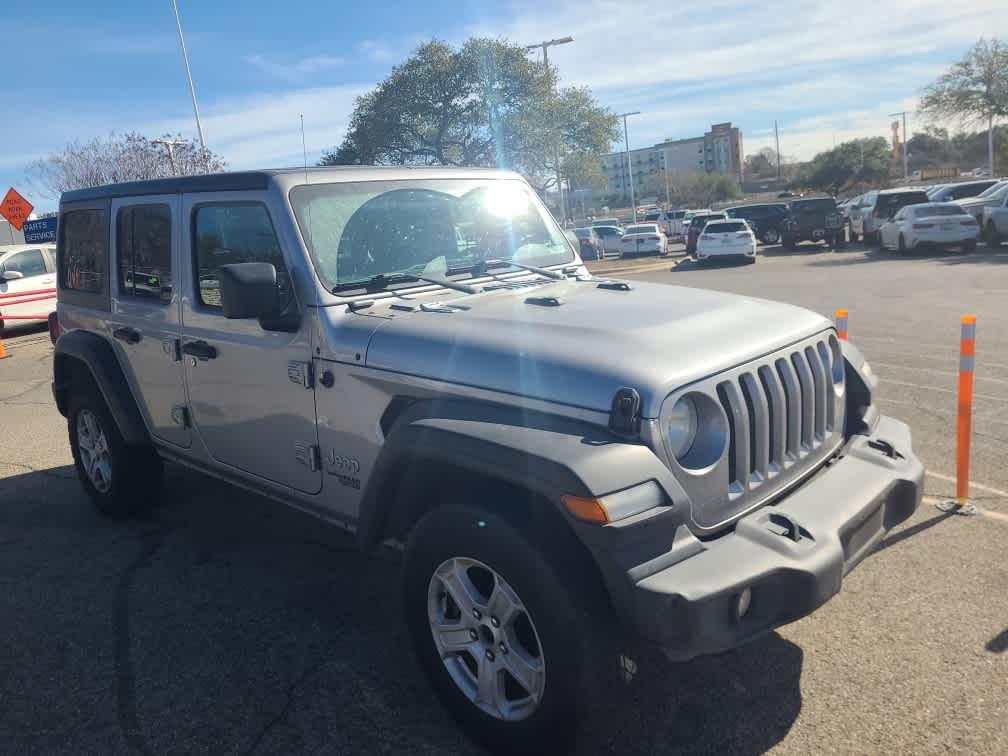 used 2021 Jeep Wrangler Unlimited car, priced at $25,971