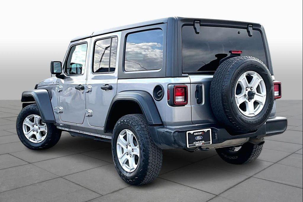 used 2021 Jeep Wrangler Unlimited car, priced at $19,985