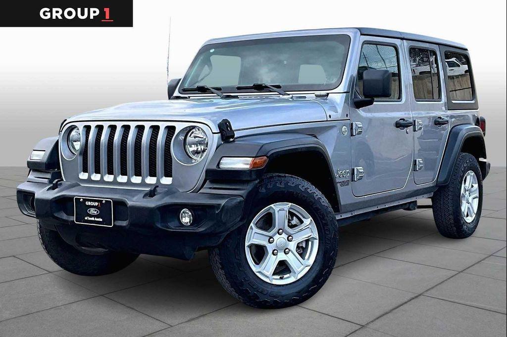 used 2021 Jeep Wrangler Unlimited car, priced at $19,985