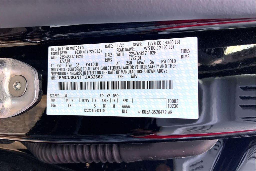 new 2026 Ford Escape car, priced at $27,323