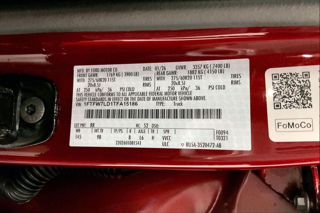 new 2026 Ford F-150 car, priced at $86,755