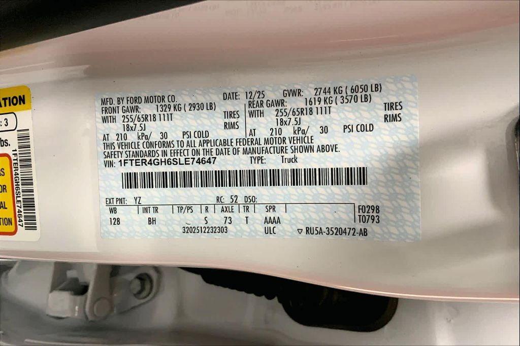 new 2025 Ford Ranger car, priced at $35,511