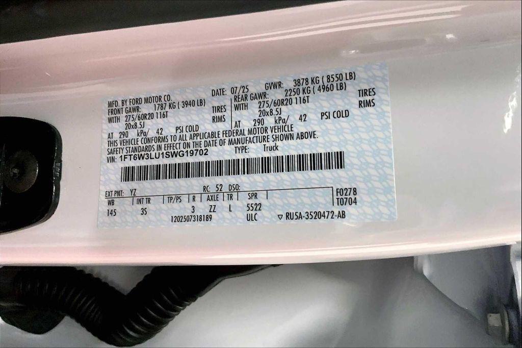 new 2025 Ford F-150 Lightning car, priced at $59,623