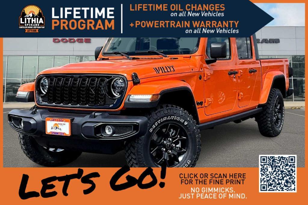 new 2025 Jeep Gladiator car, priced at $47,158